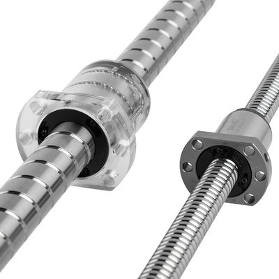 Dust Proof Custom Ball Screw C3 C7 Ball Lead Screw Corrosion Resistant For CNC Robots