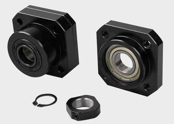 FF / FK Support Unit Black Ball Screw Supports For Diverse Industrial Application