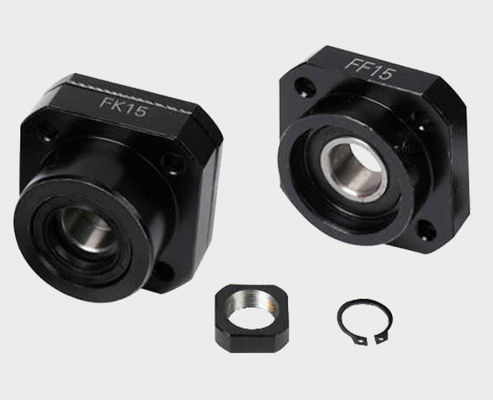 FF / FK Support Unit Black Ball Screw Supports For Diverse Industrial Application