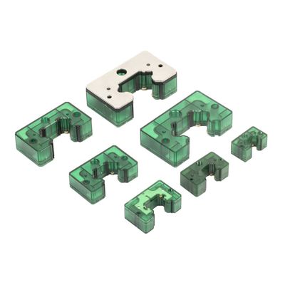 Self Lubricating Linear Guide Slider Low Noise Linear Bearing Block Ultra Precision Positioning