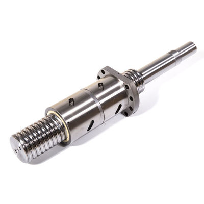 10mm - 160mm Linear Motion Ball Screw High Rigidity Double Nut Ball Screw