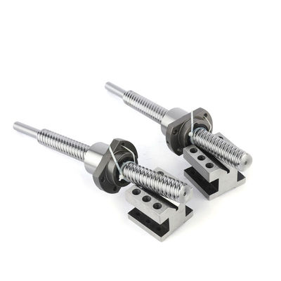 High Rigidity Rolled Ball Screw 10mm - 160mm High Precision Lead Screw Core Transmission Components